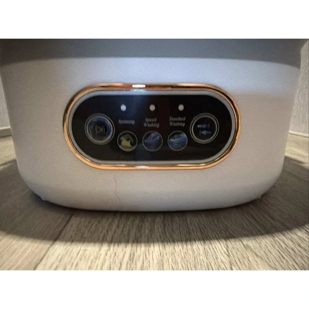 Portable Washing Machine 13L Mini Washer Spinner 3 Modes Foldable Compact